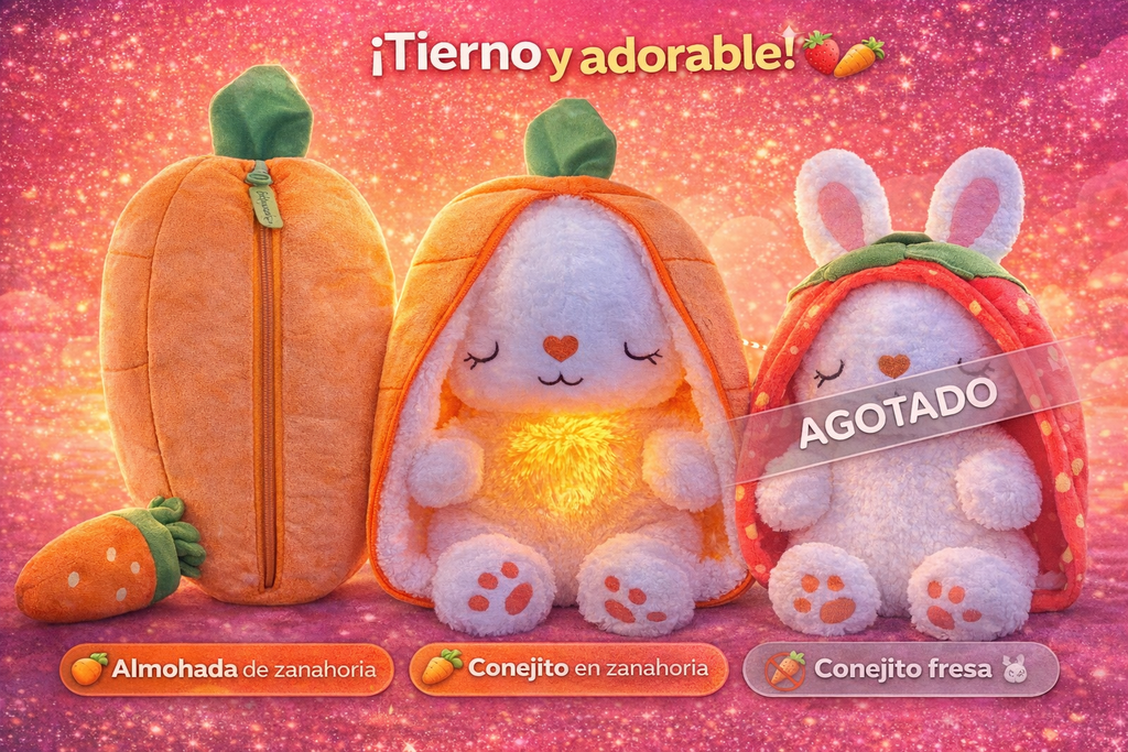 Peluche Conejo Respiracion Antiestres
